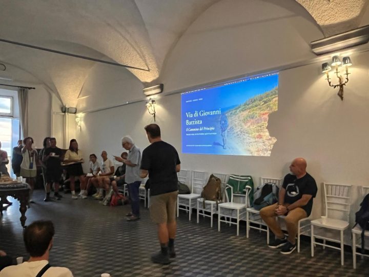 La sera, al Convento di San Francesco, la presentazione della Via di Giovanni Battista